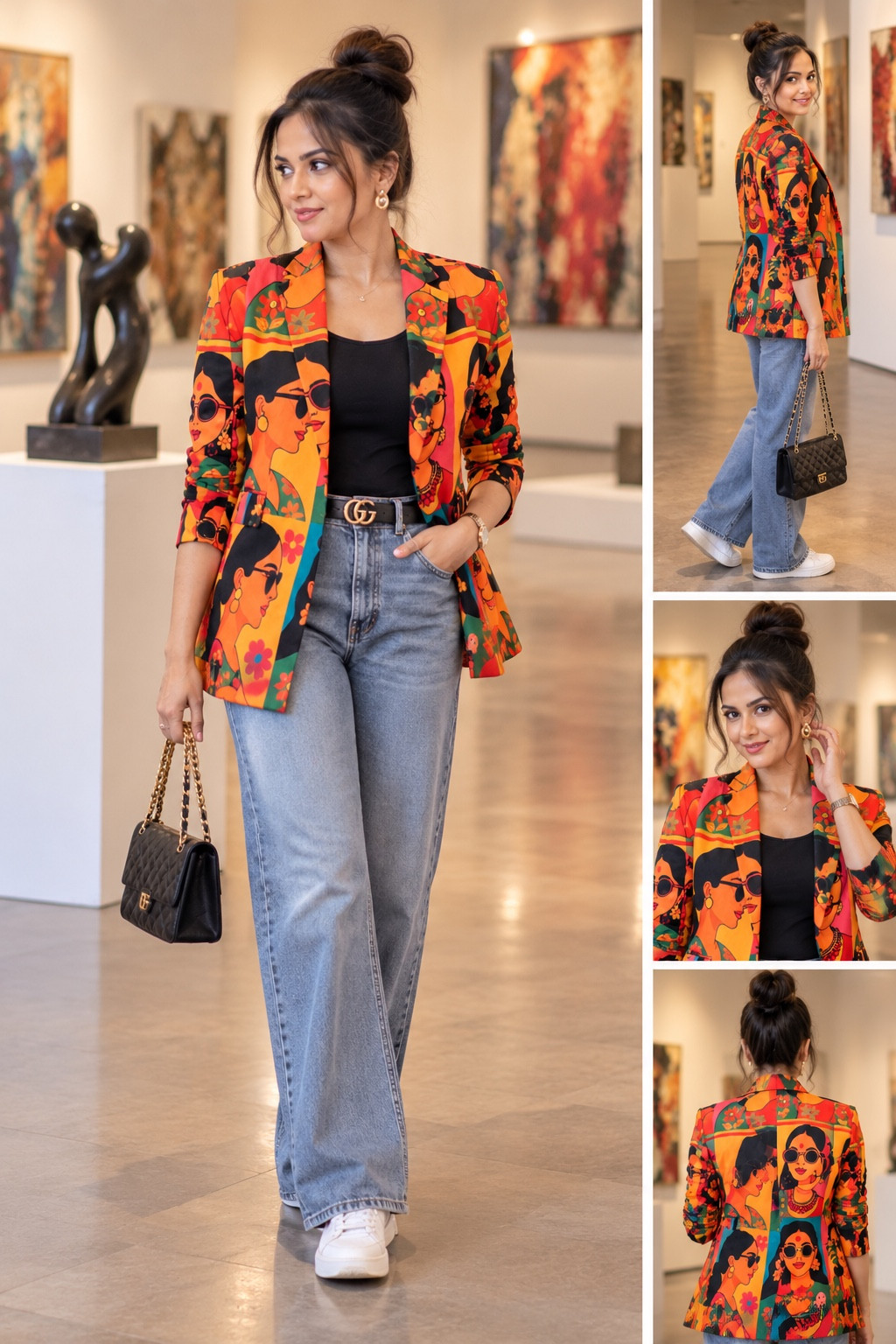 Art Gallery & Creative Days fashion styling example